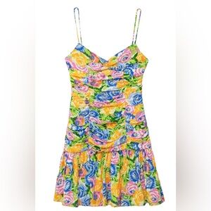 ZARA women’s floral dress